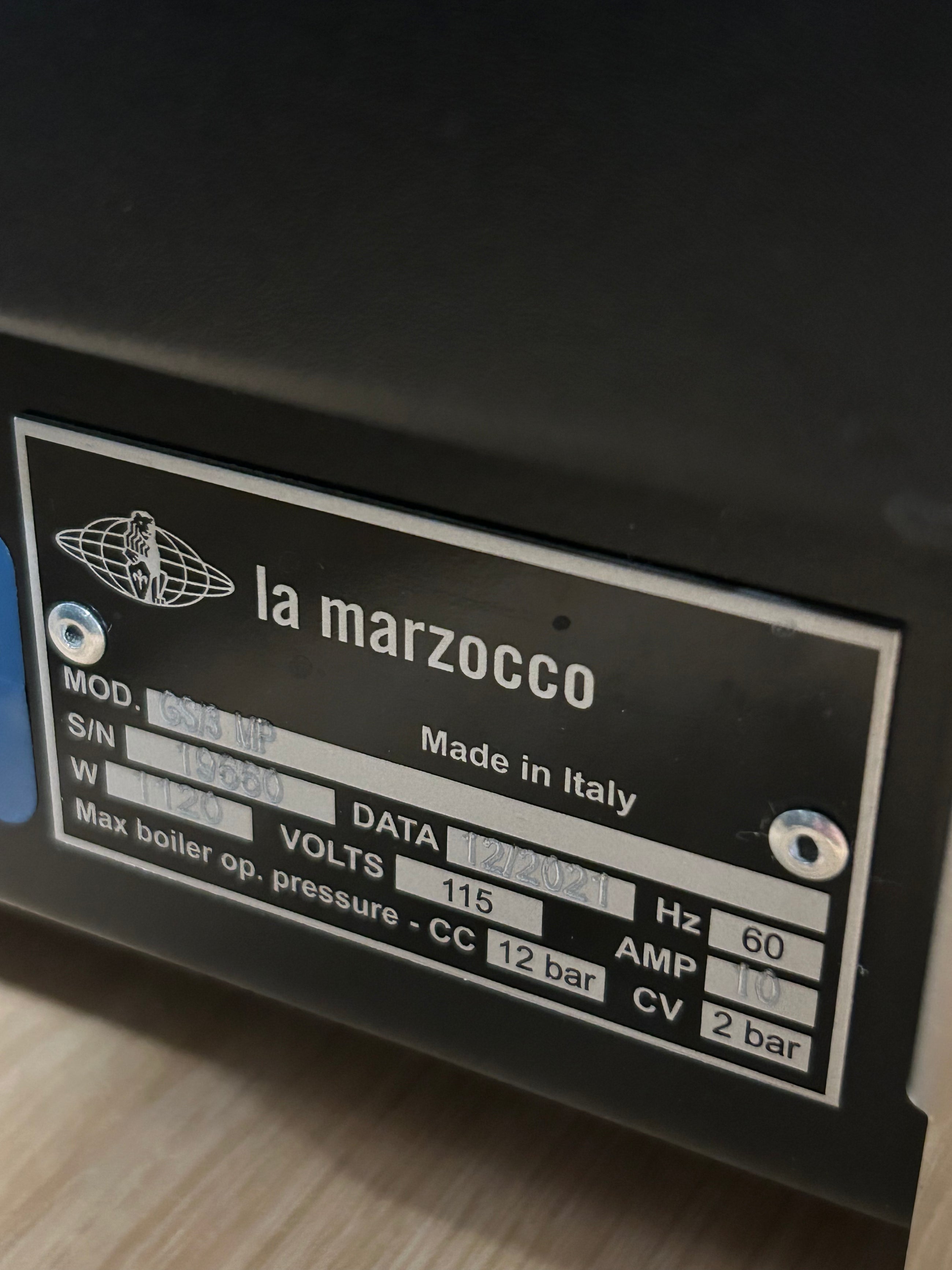 2021 La Marzocco GS3 MP (Manual Paddle) Espresso Machine