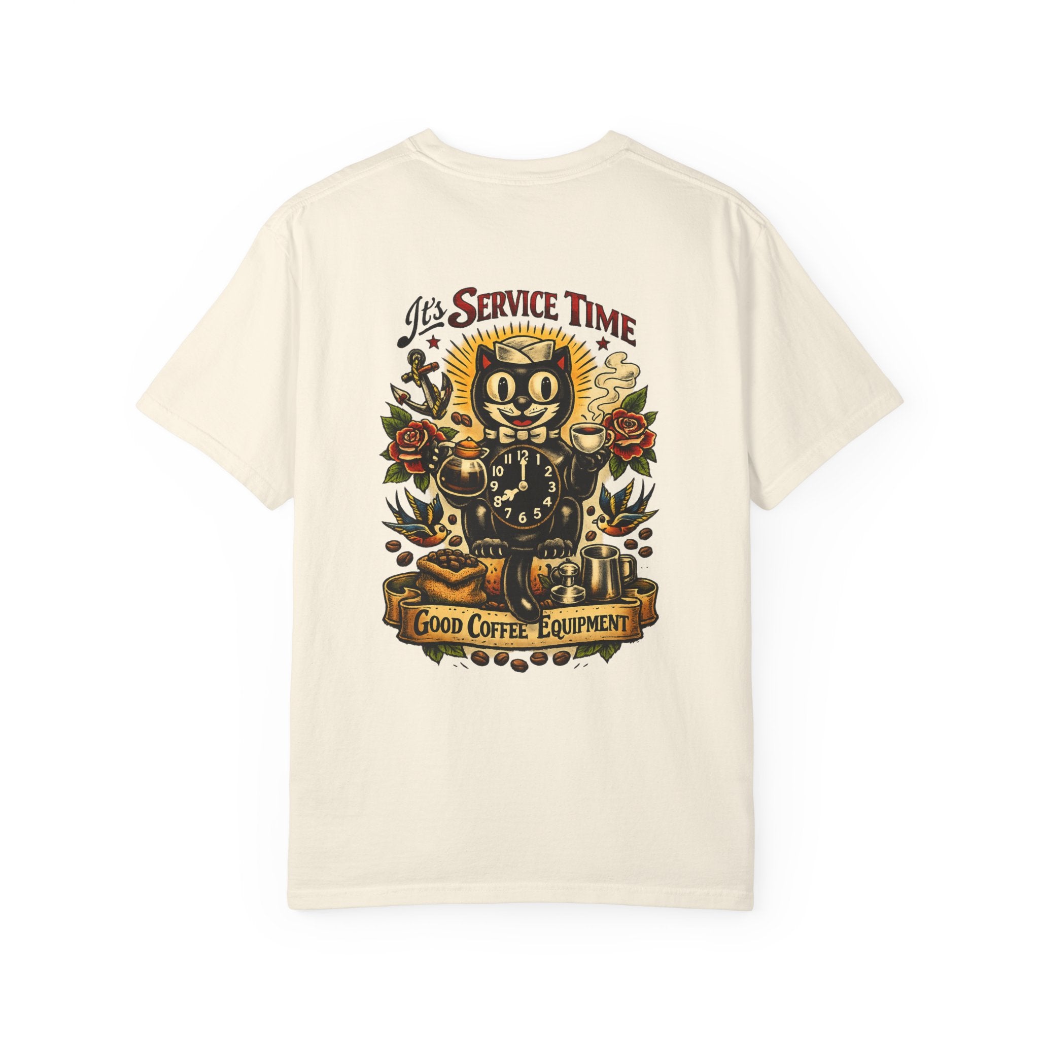 Service Time Tattoo Flash Tee