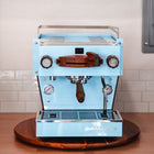 Rare Custom La Marzocco Linea Mini R - Blue and Walnut Espresso Machine