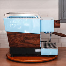 Rare Custom La Marzocco Linea Mini R - Blue and Walnut Espresso Machine